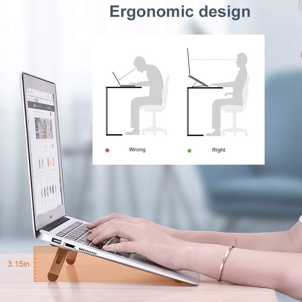 New Invisible Laptop Riser Sta - Cooling Stand Tablet 评论和价格