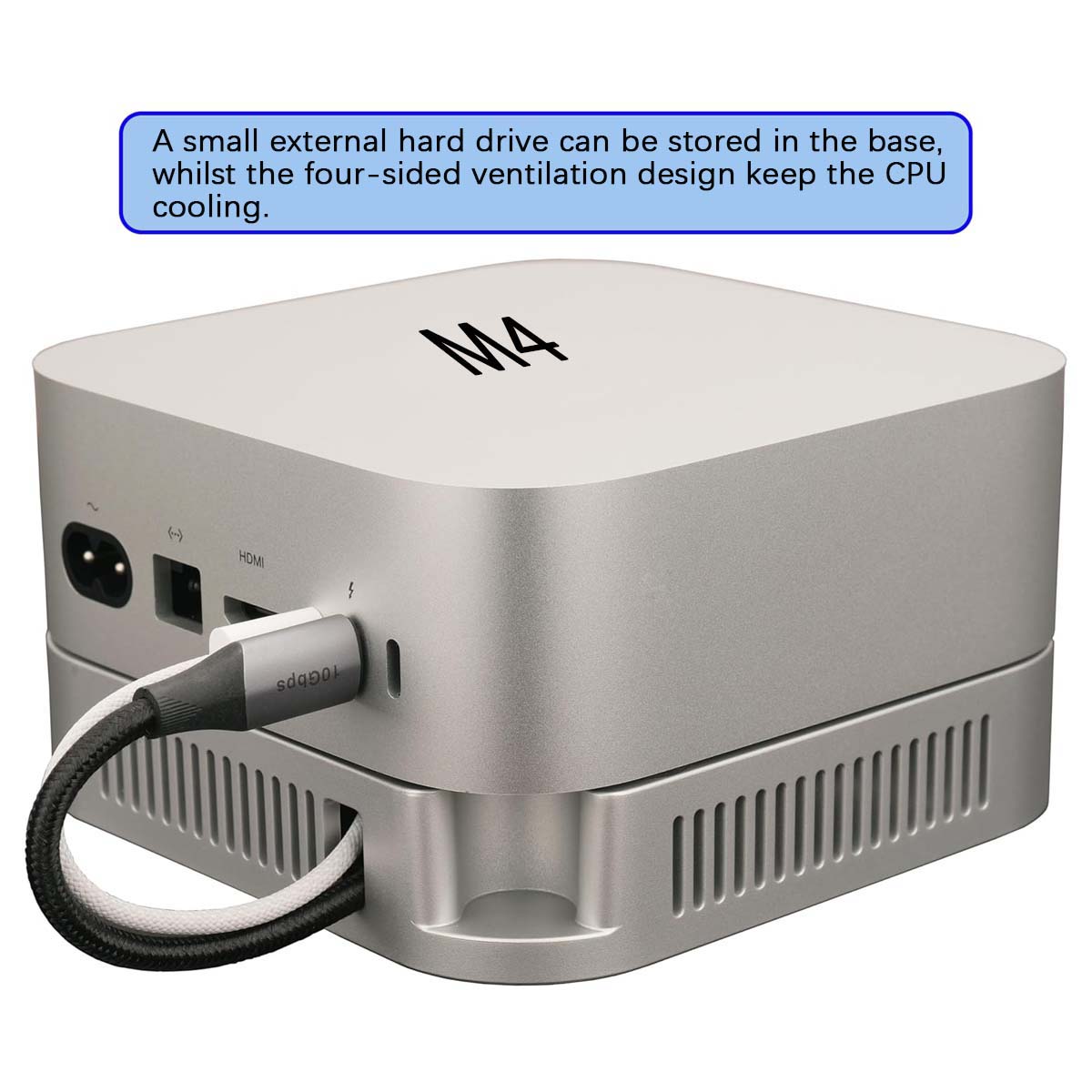 Stand for Mac Mini M4/M4 Pro,  - Cooling Stand Tablet 评论和价格