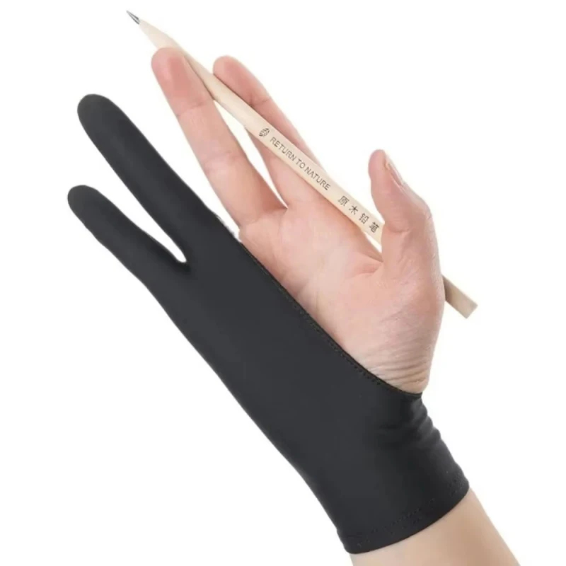 1/2Pcs Two-Finger Hand Paintin - Drawing Glove Artist 评论和价格