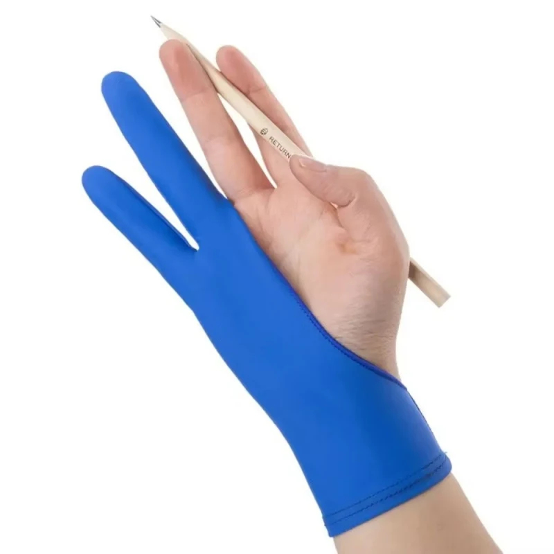 1/2Pcs Two-Finger Hand Paintin - Drawing Glove Artist 评论和价格