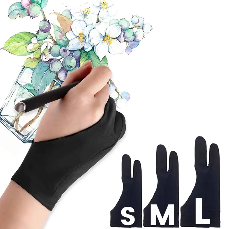 S/M/L Two-Finger Drawing Glove - Drawing Glove Artist 评论和价格