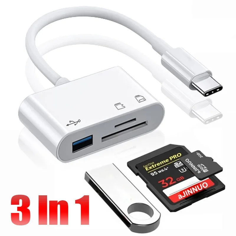 3 In 1 Type-c To USB C A OTG A - Usb Hub Type C 评论和价格
